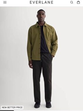 Everlane Easy Pant in Navy Size XL
